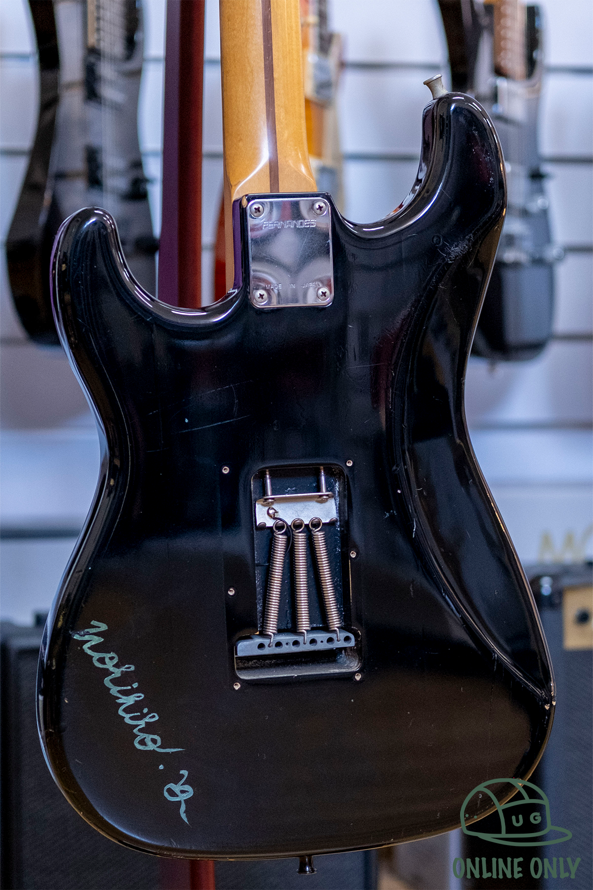 Fernandes LE-1Z Electric Guitar (Black) (Pre-Owned, MIJ)