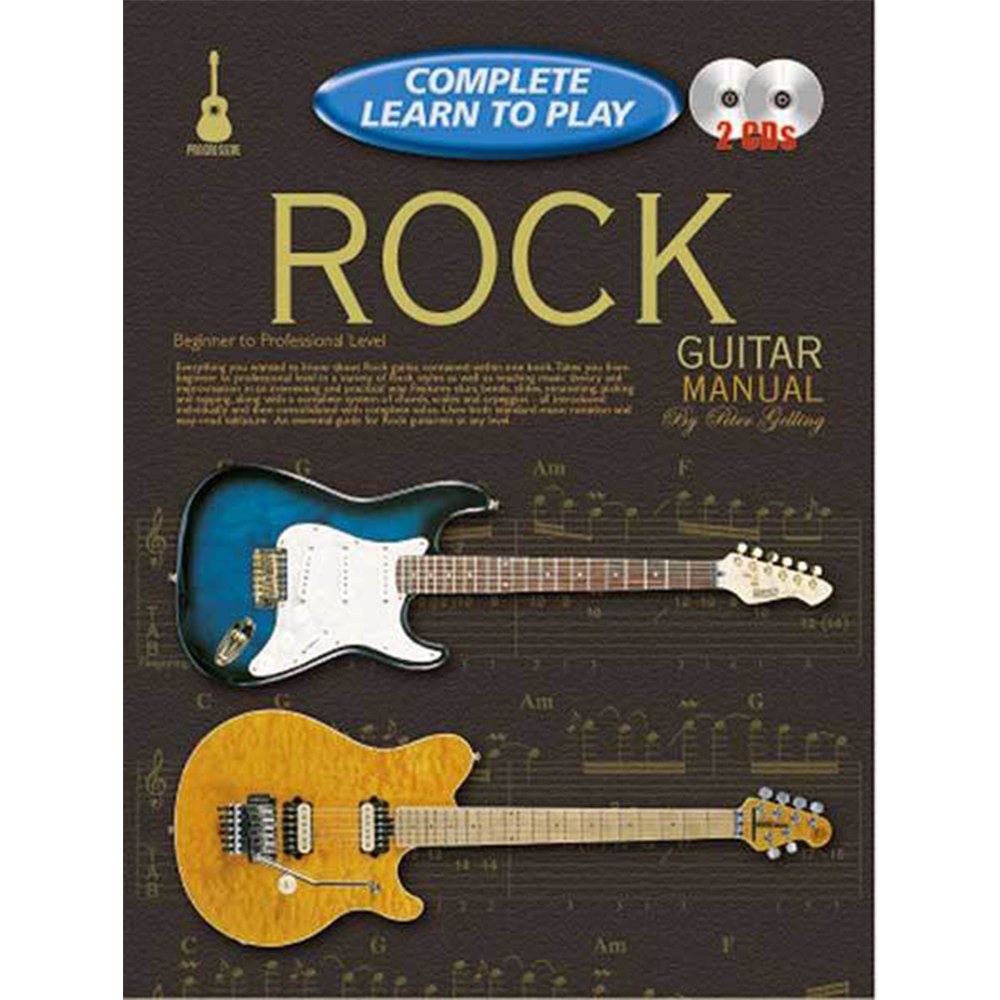 Progressive Complete Learn To Play Rock Guitar Book