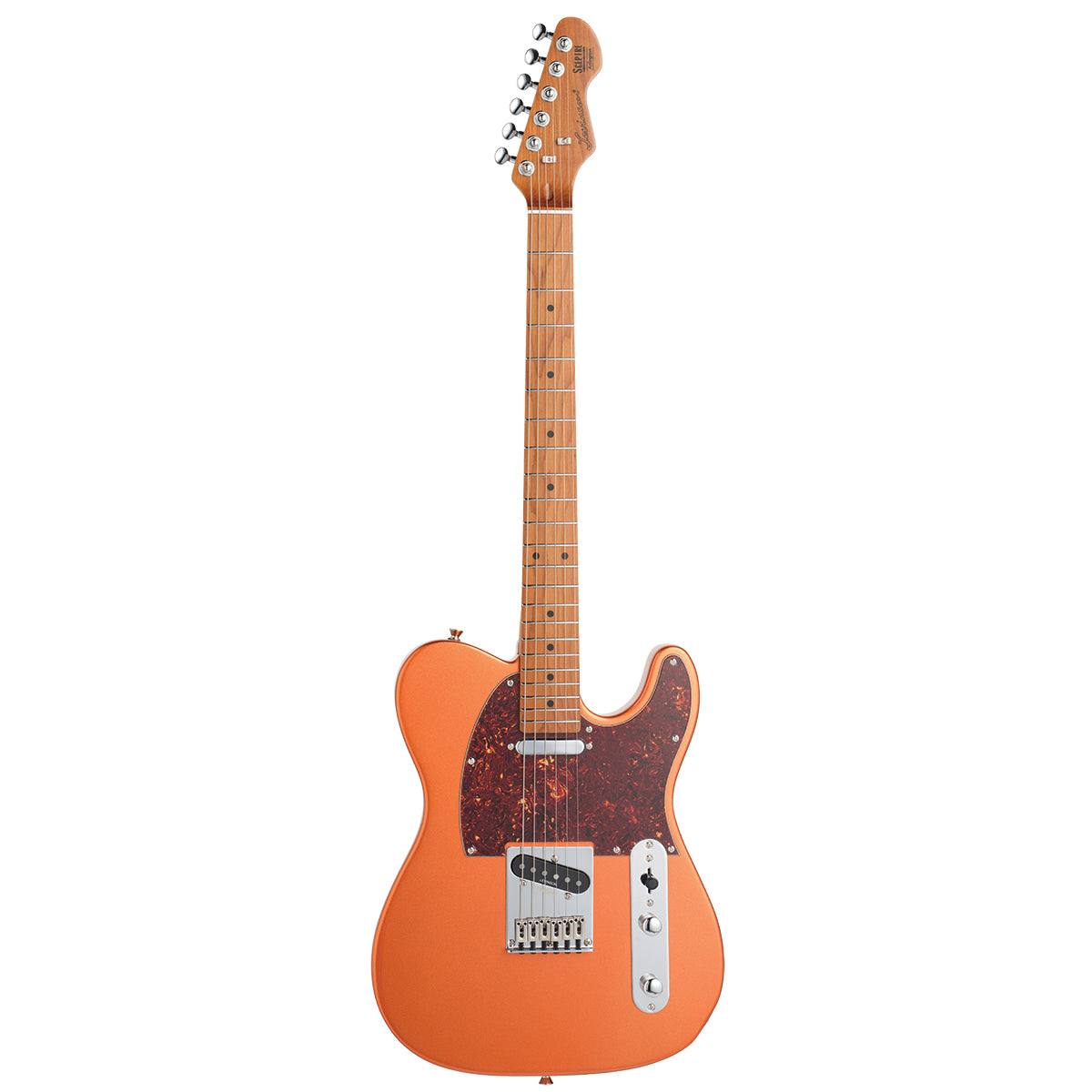 Levinson Sceptre Arlington Standard T-Style Electric Guitar (Sienna Metallic Copper)