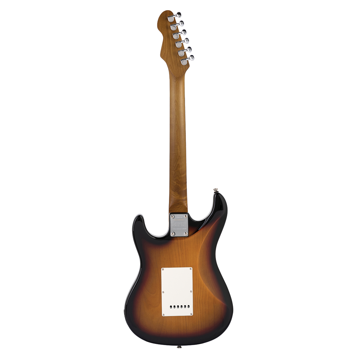 Levinson Sceptre Ventana Standard S-Style Electric Guitar (3-Tone Sunburst)