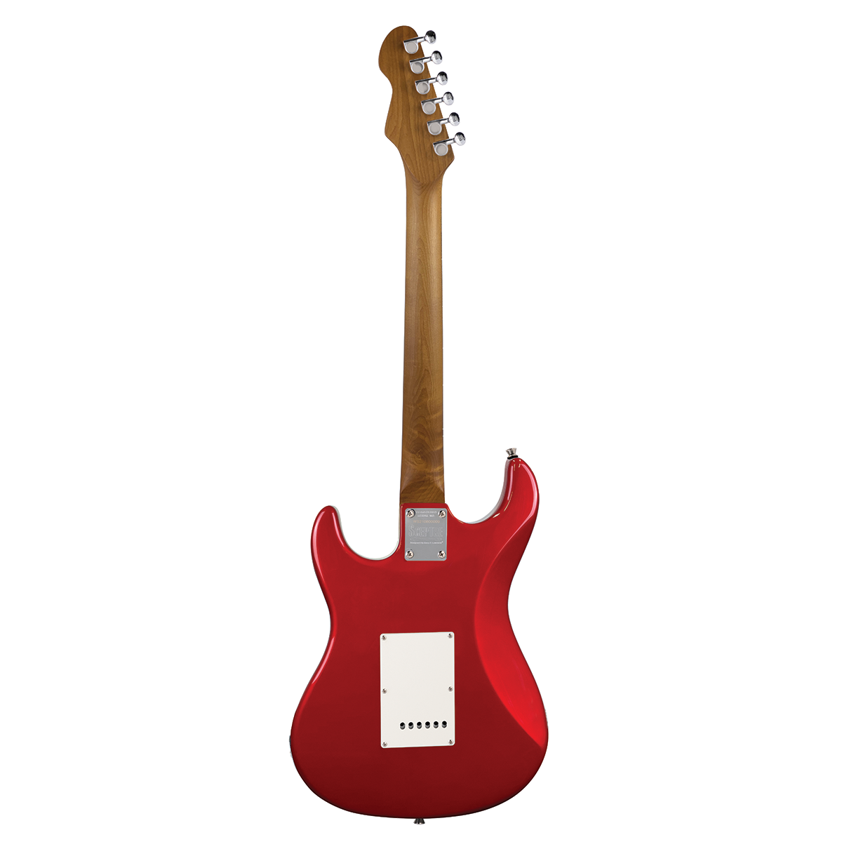 Levinson Sceptre Ventana Standard S-Style Electric Guitar (Candy Apple Red)