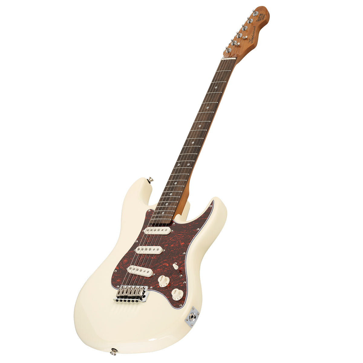 Levinson Sceptre Ventana Standard S-Style Electric Guitar (Olympic White)