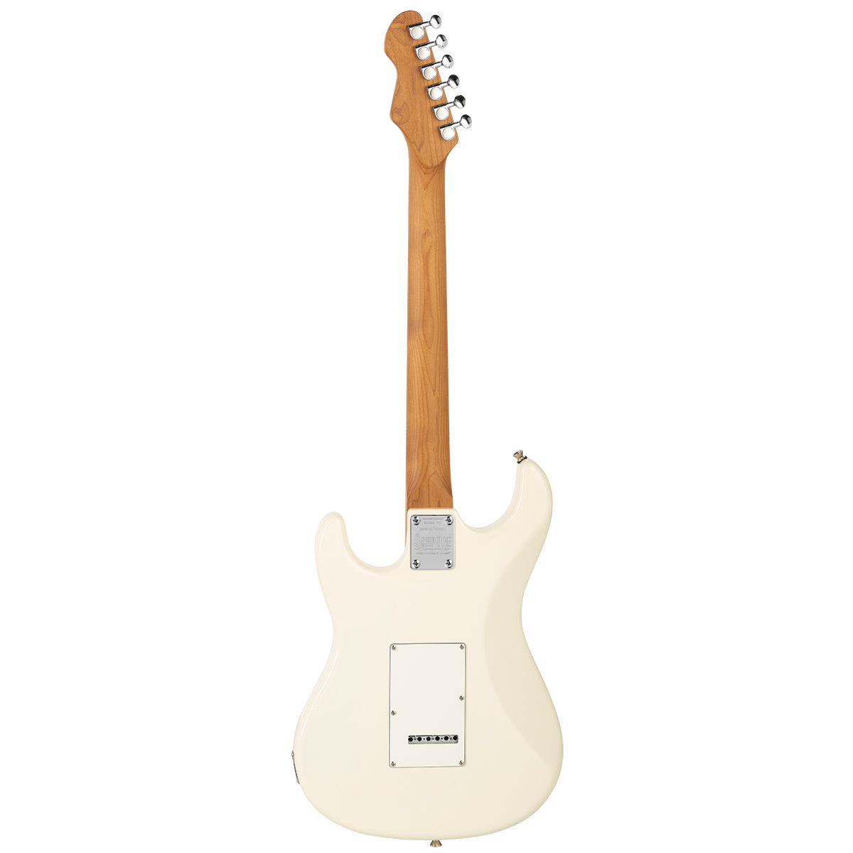 Levinson Sceptre Ventana Standard S-Style Electric Guitar (Olympic White)