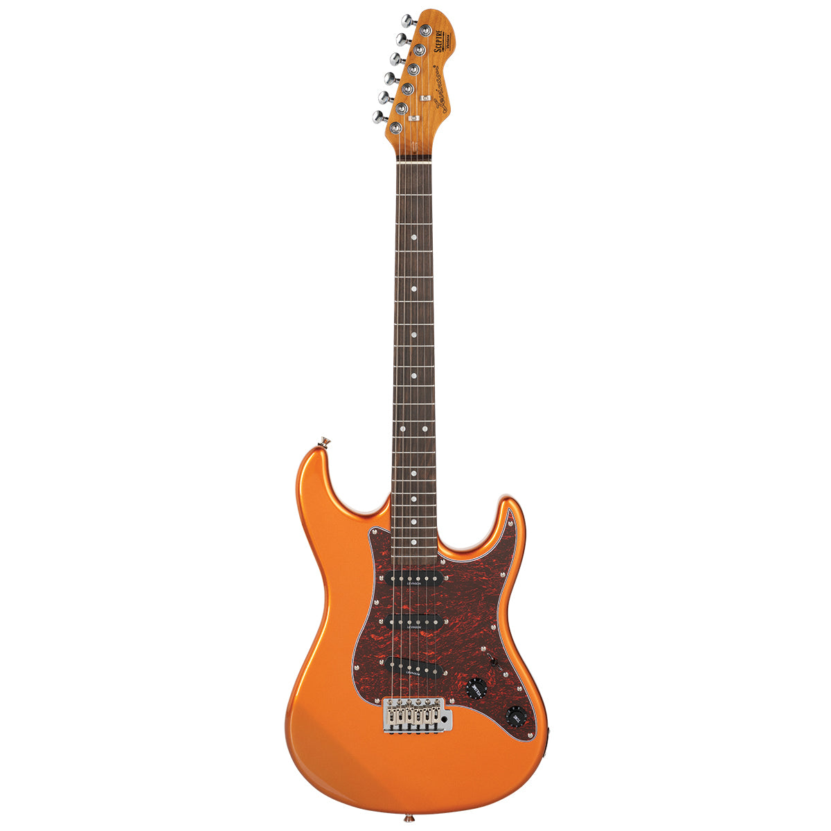 Levinson Sceptre Ventana Standard S-Style Electric Guitar (Metallic Copper)