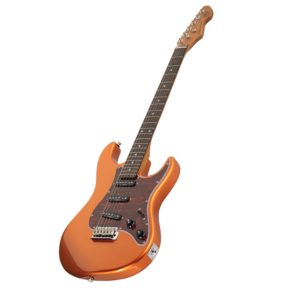 Levinson Sceptre Ventana Standard S-Style Electric Guitar (Metallic Copper)