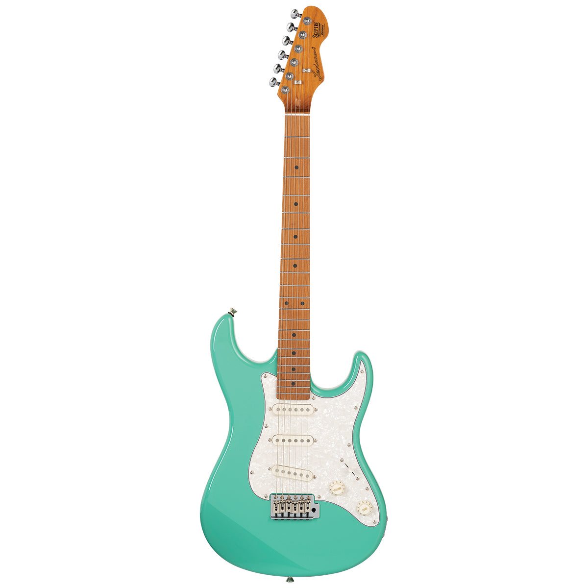 Levinson Sceptre Ventana Standard S-Style Electric Guitar (Seafoam Green)