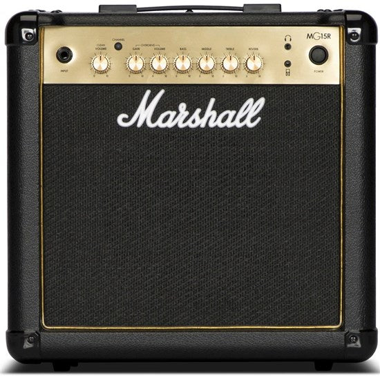 Marshall MG15GR MG Gold Series 15-Watt Electric Guitar Amp