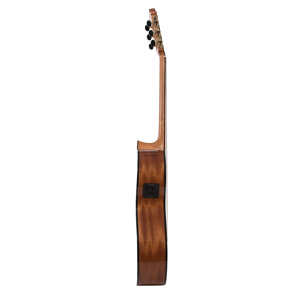 Katoh MCG40SEQ Solid Top Cutaway Electric Classical Guitar (Spruce/Mahogany)