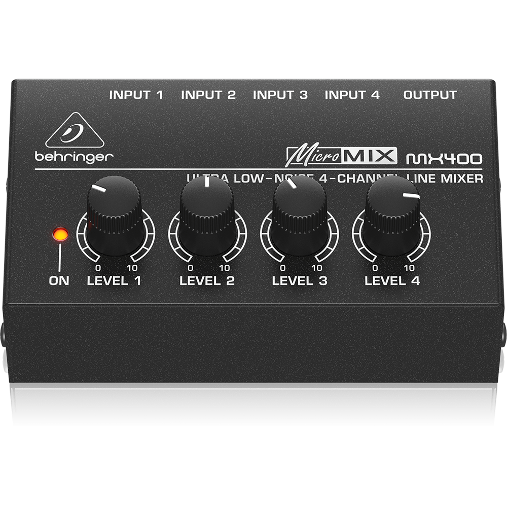 Behringer MX400 Micro Mix 4-Channel Line Mixer