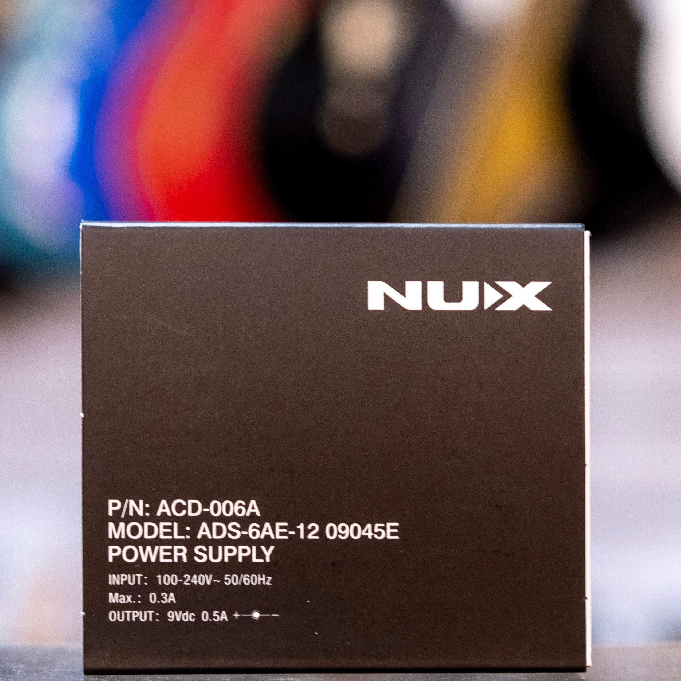 NUX 9 Volt 500 mA Switching Power Supply for Effect Pedals