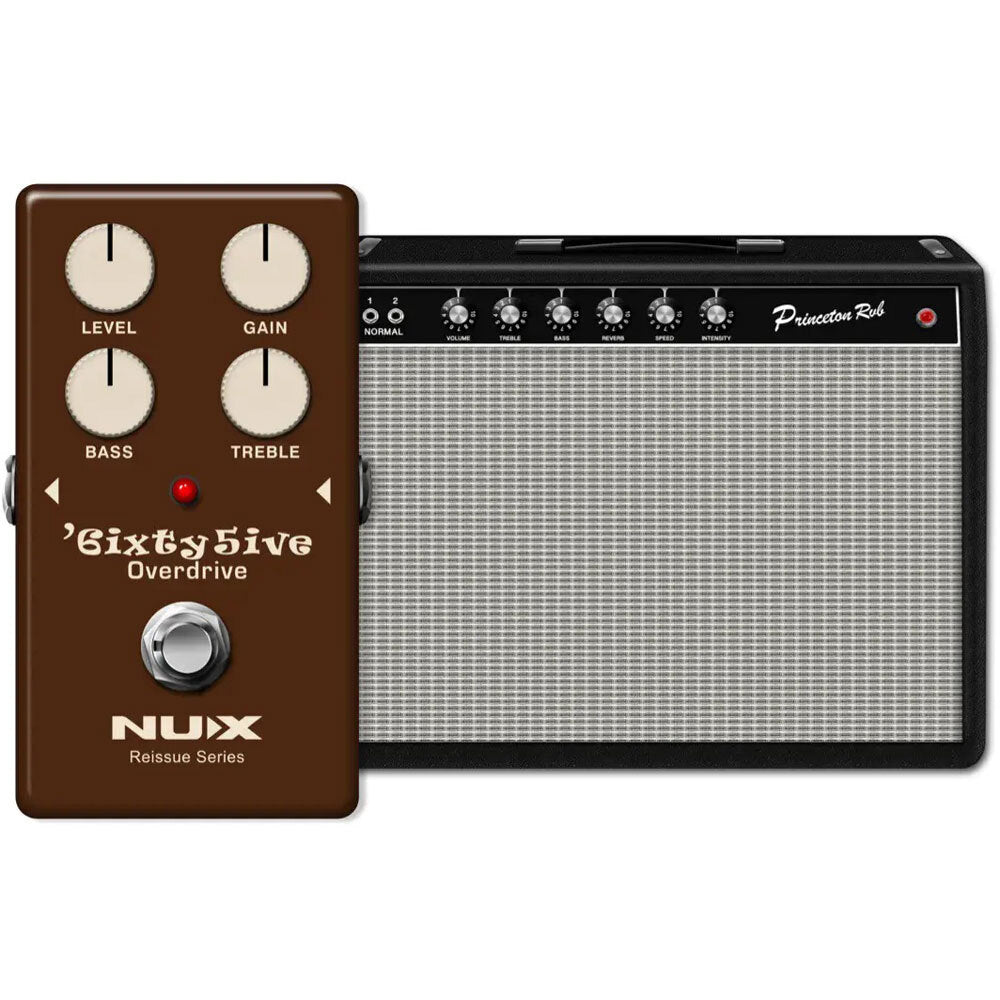 NUX Re-Issue Series '6ixty5ive Overdrive Pedal (Based on Vemuram Jan Ray)