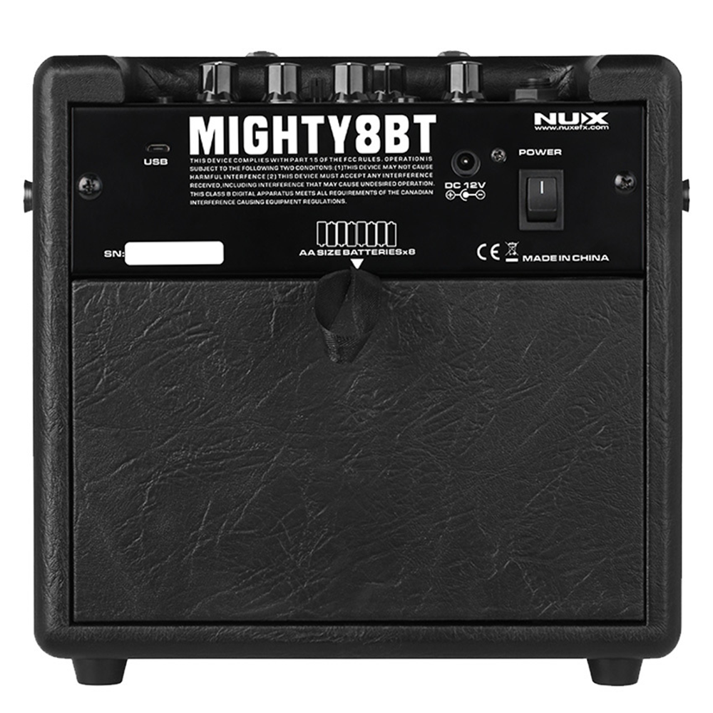 NUX Mighty8BT 8-Watt Battery Powered Guitar Amplifier