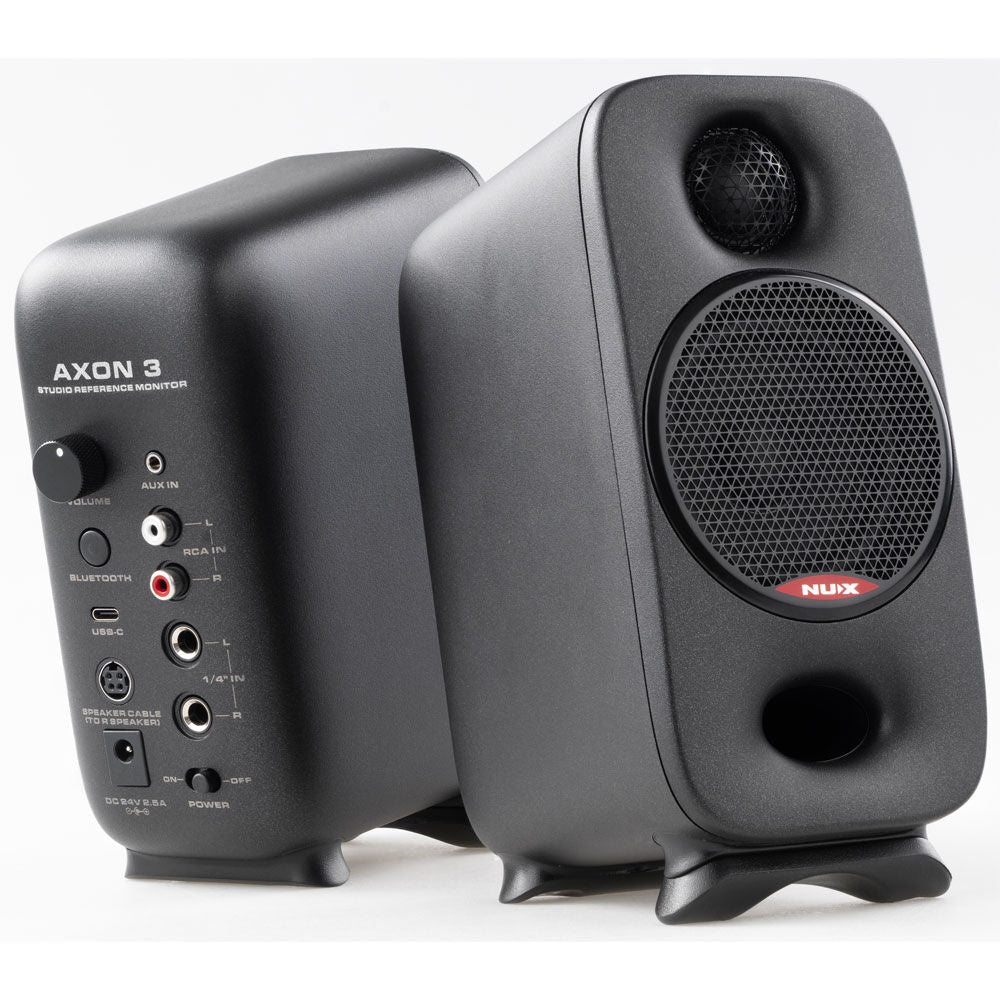 NUX Axon 3 Studio Reference Monitors with Bag (Pair)