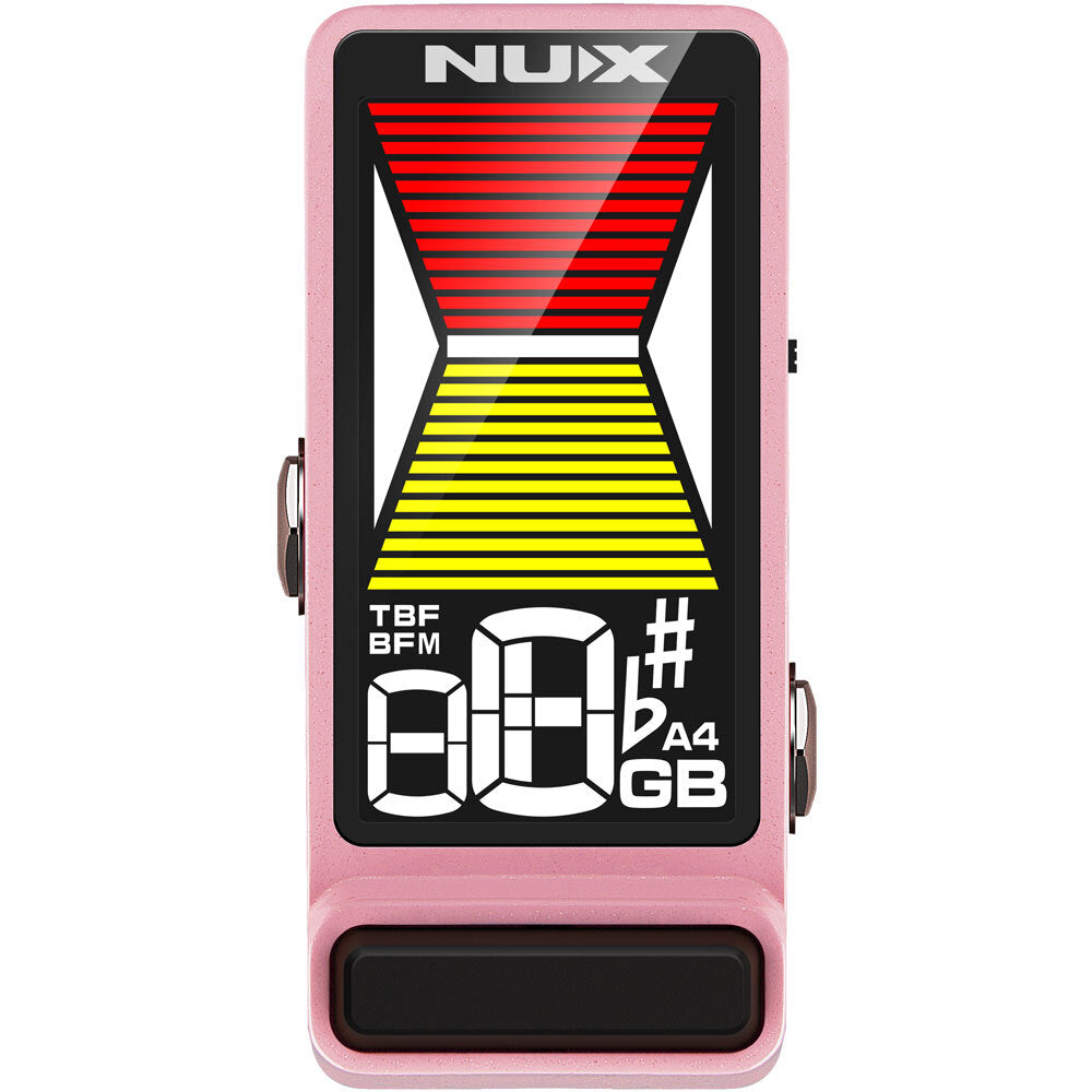 NUX Flow Tune Mini Tuner Pedal (Pink)