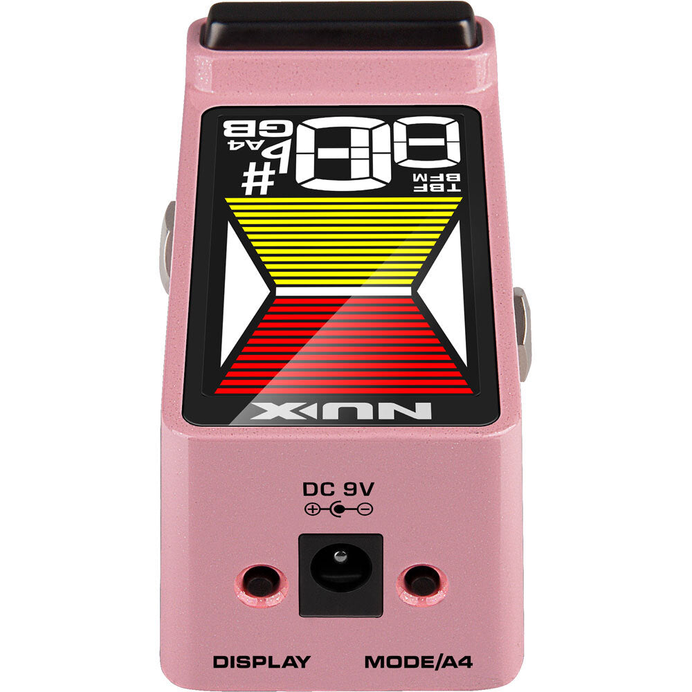 NUX Flow Tune Mini Tuner Pedal (Pink)