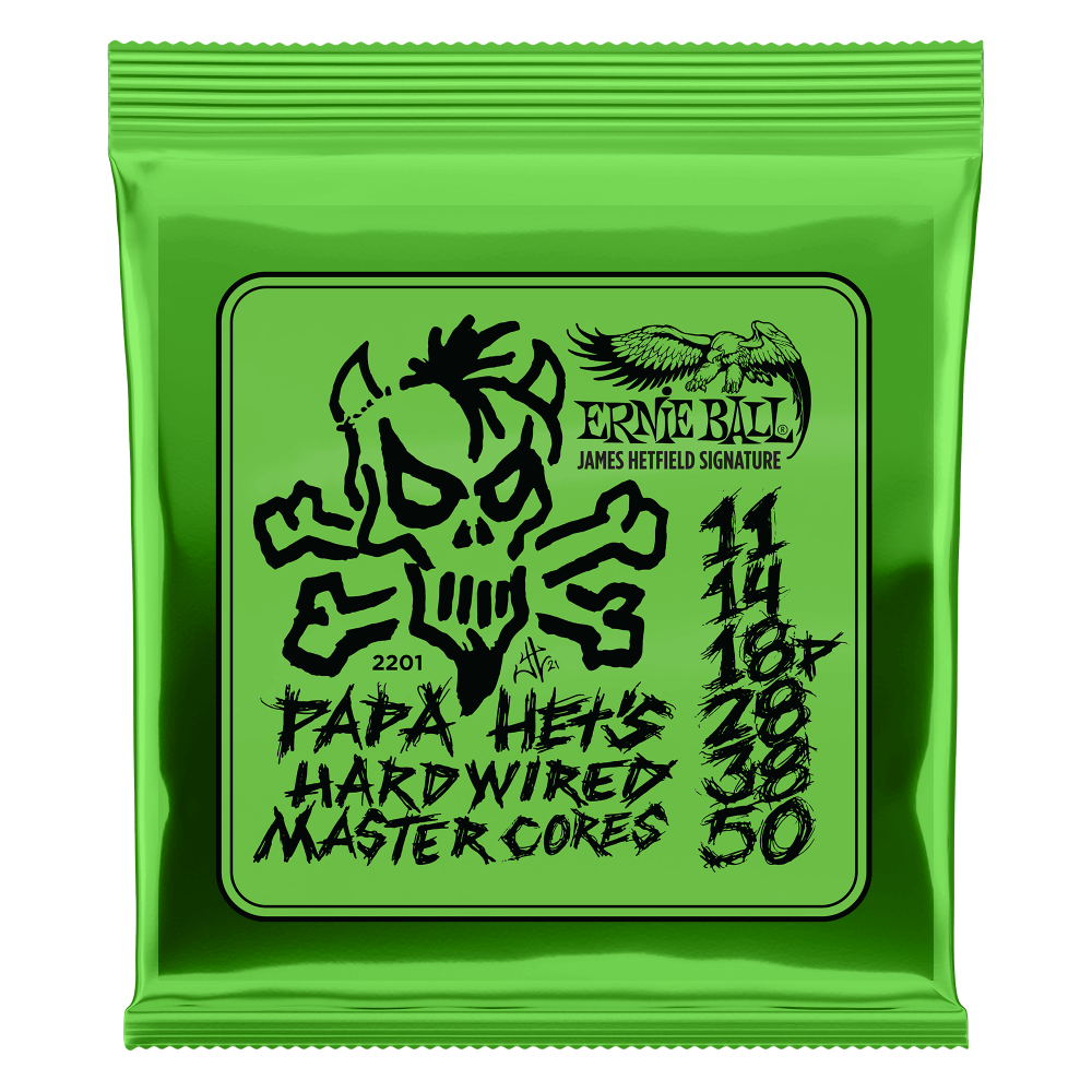 Ernie Ball Papa Het’s Hardwired James Hetfield Signature Electric Guitar Strings (11/50)