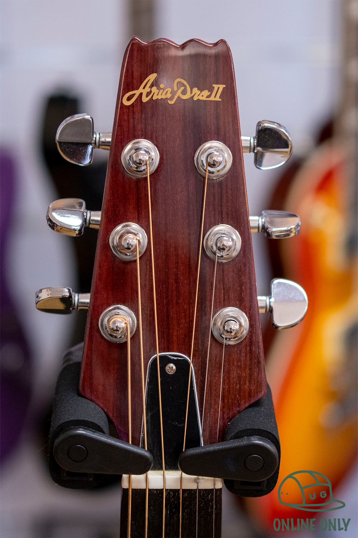 Aria Pro II PE-04 Acoustic Electric Guitar (Purple) (Pre-Owned, 1993 MIJ)