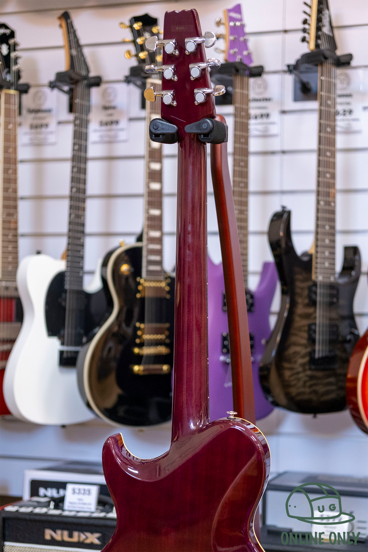 Aria Pro II PE-04 Acoustic Electric Guitar (Purple) (Pre-Owned, 1993 MIJ)