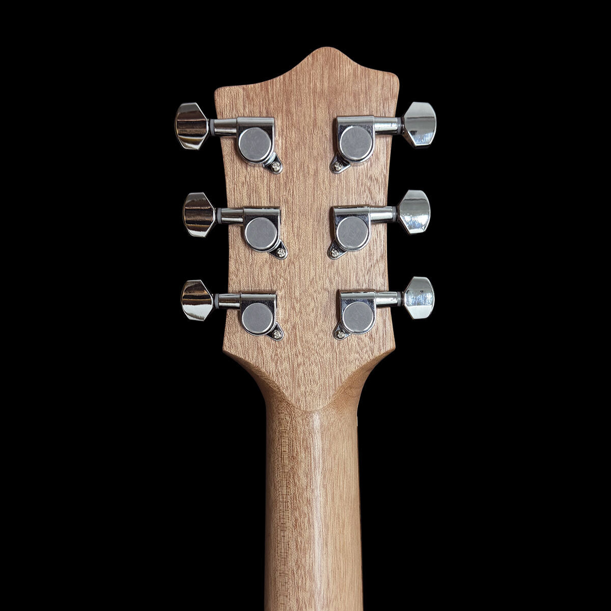 Pratley DVR Single Cutaway Electric Guitar (Natural Black)