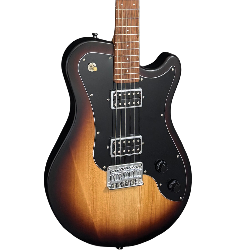 Pratley DVR Solid Queensland Blue Fig Electric Guitar with Case (Fig Burst) Limited Edition
