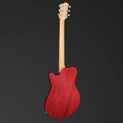 Pratley DVR Single Cutaway Electric Guitar (Natural Red)