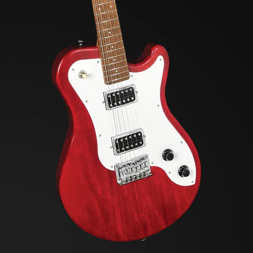 Pratley DVR Single Cutaway Electric Guitar (Natural Red)