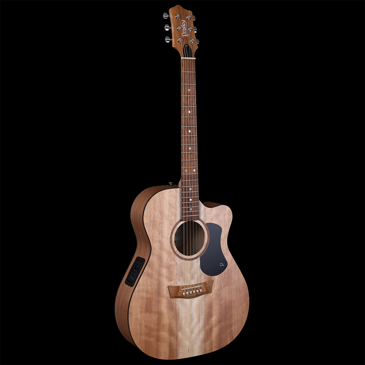 Pratley Classic Series OM Acoustic Electric Guitar with Case (All Solid Maple)