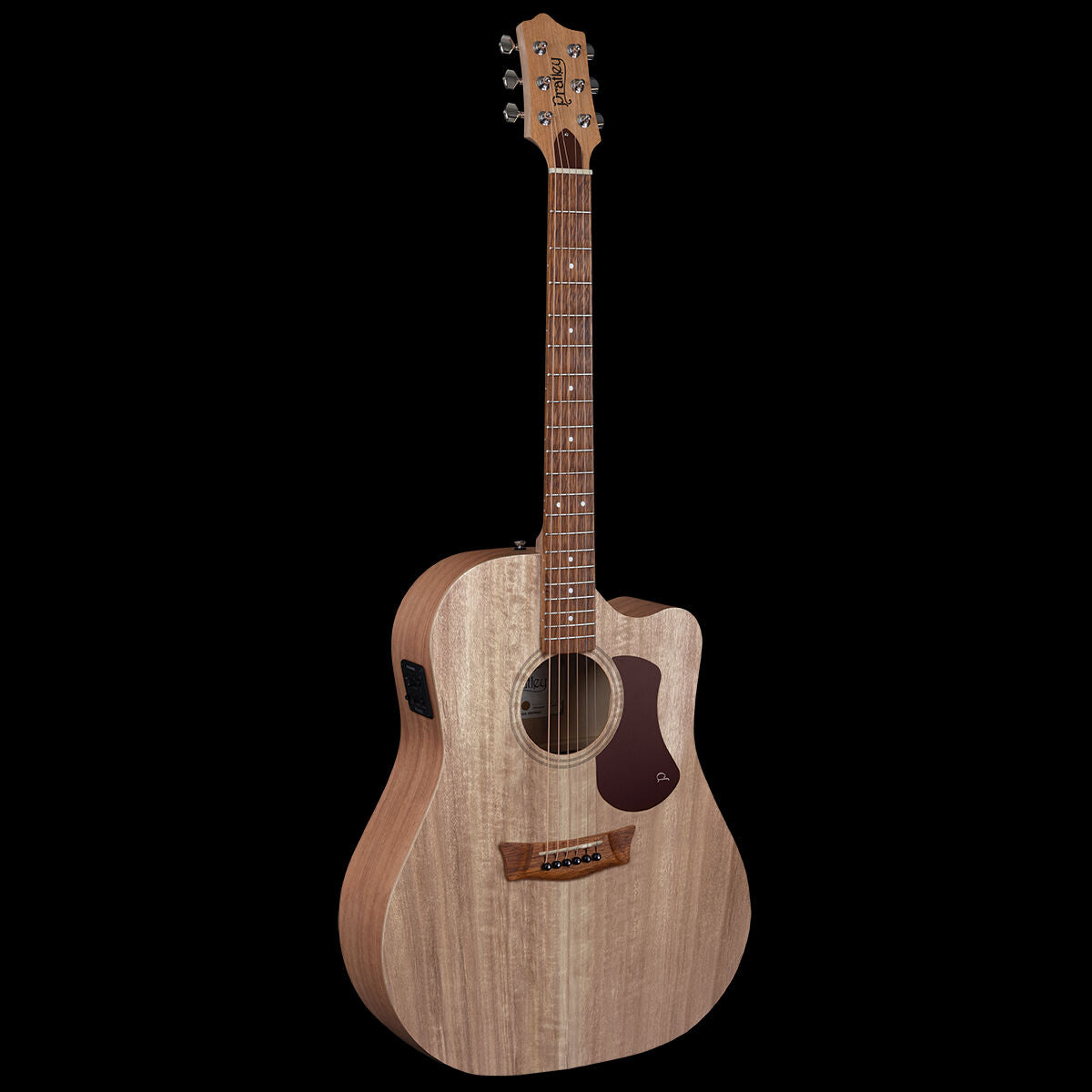 Pratley SL Dreadnought Cutaway Acoustic Electric Guitar with Case (Solid Queensland Blue Fig Top)