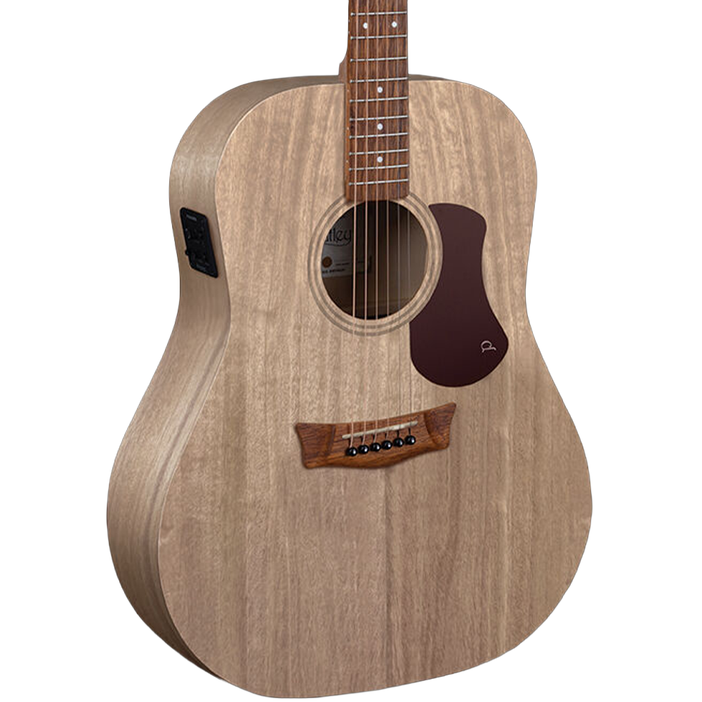 Pratley SL Dreadnought Acoustic Electric Guitar with Case (Solid Queensland Blue Fig Top)