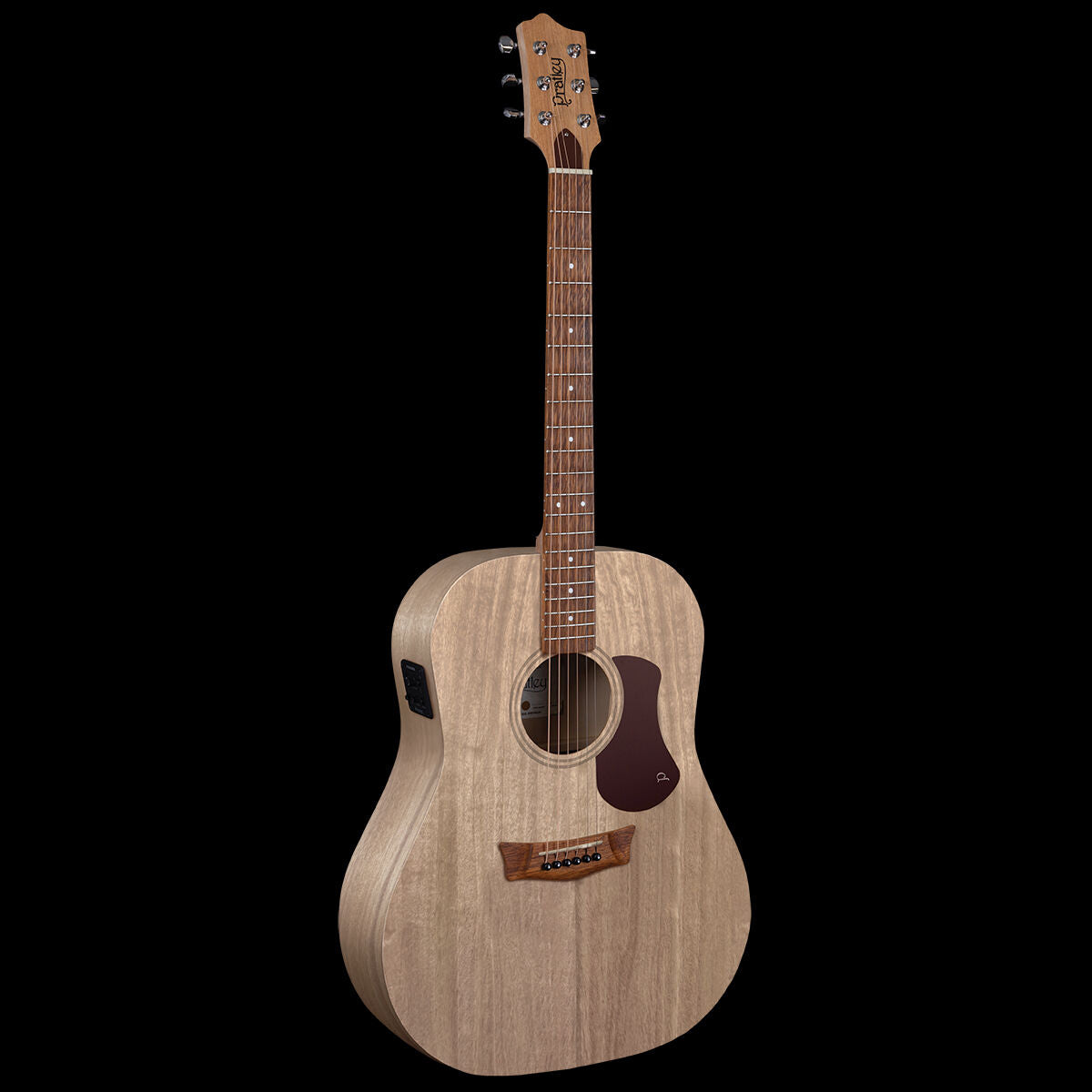 Pratley SL Dreadnought Acoustic Electric Guitar with Case (Solid Queensland Blue Fig Top)