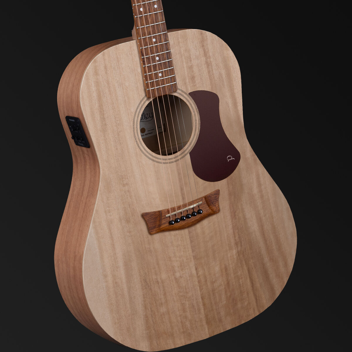 Pratley SL Dreadnought Acoustic Electric Guitar with Case (Solid Queensland Blue Fig)