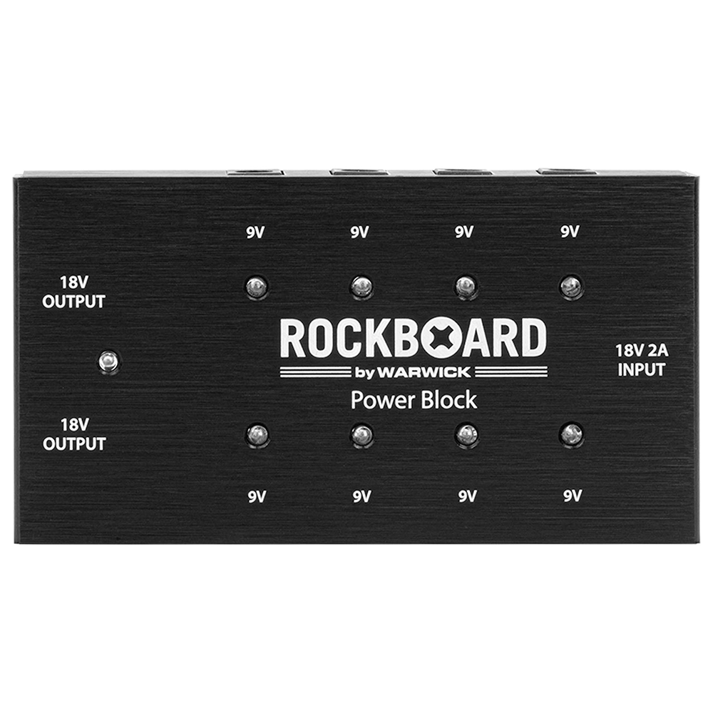Rockboard by Warwick ISO Power Block Multi Power Supply for Effect Pedals
