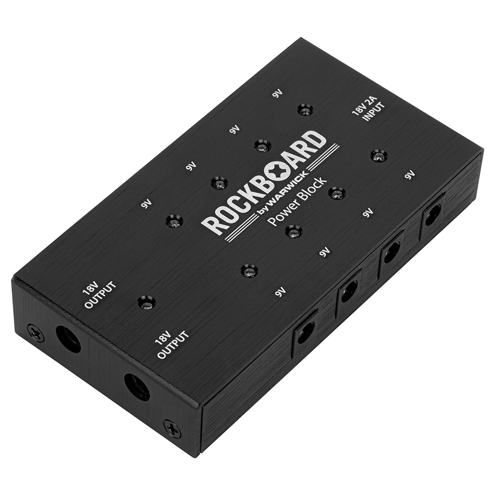 Rockboard by Warwick ISO Power Block Multi Power Supply for Effect Pedals