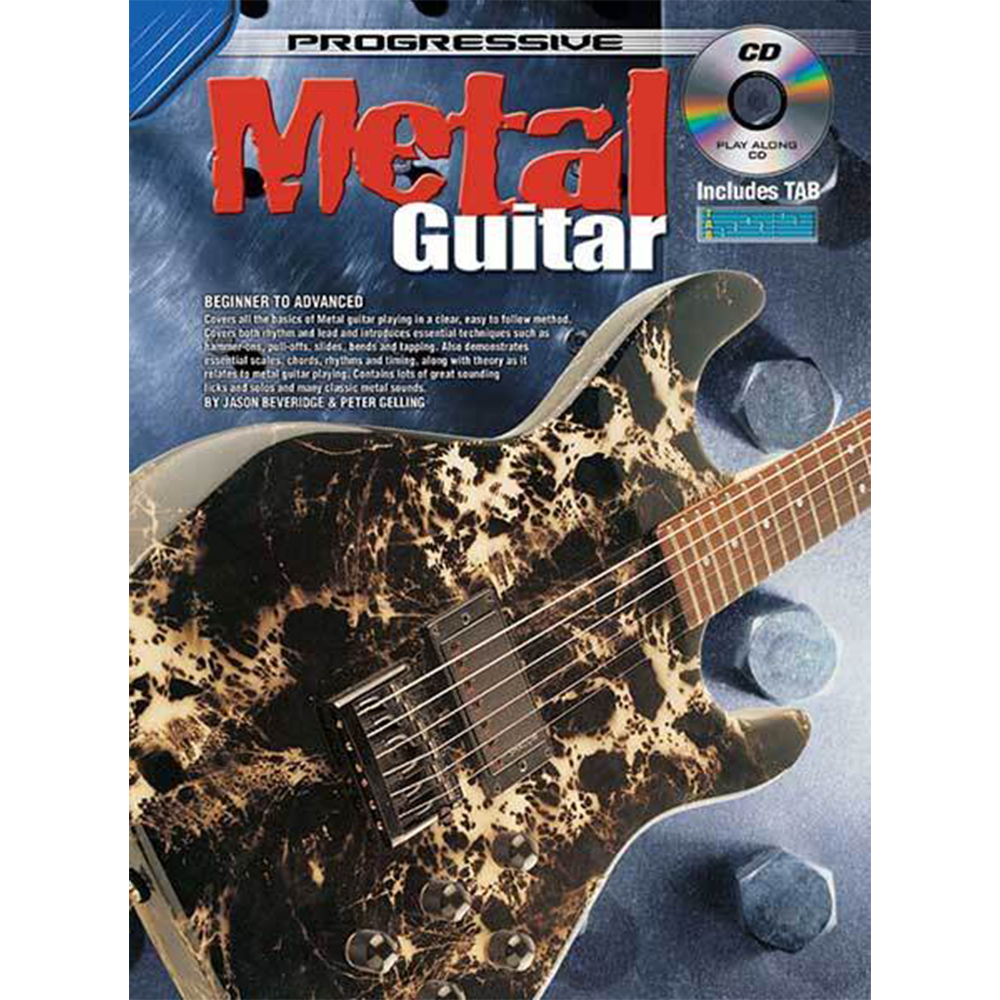 Progressive Metal Guitar Beginner to Advanced Book