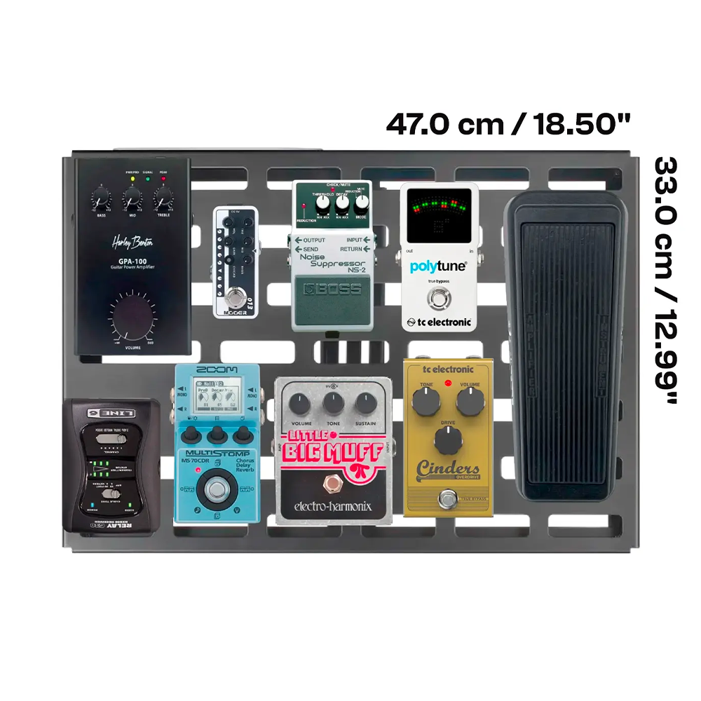 Rockboard by Warwick Quad 4.1 Pedalboard with Gig Bag