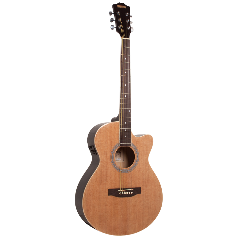Redding Grand Concert Acoustic Electric Guitar (Natural Gloss)