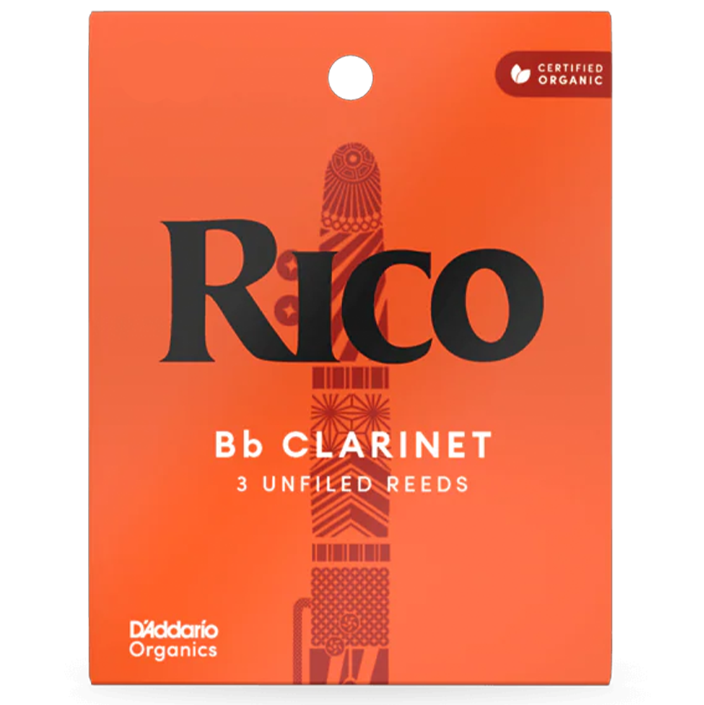 Rico Bb Clarinet 2.0 Reeds (3 Pack)