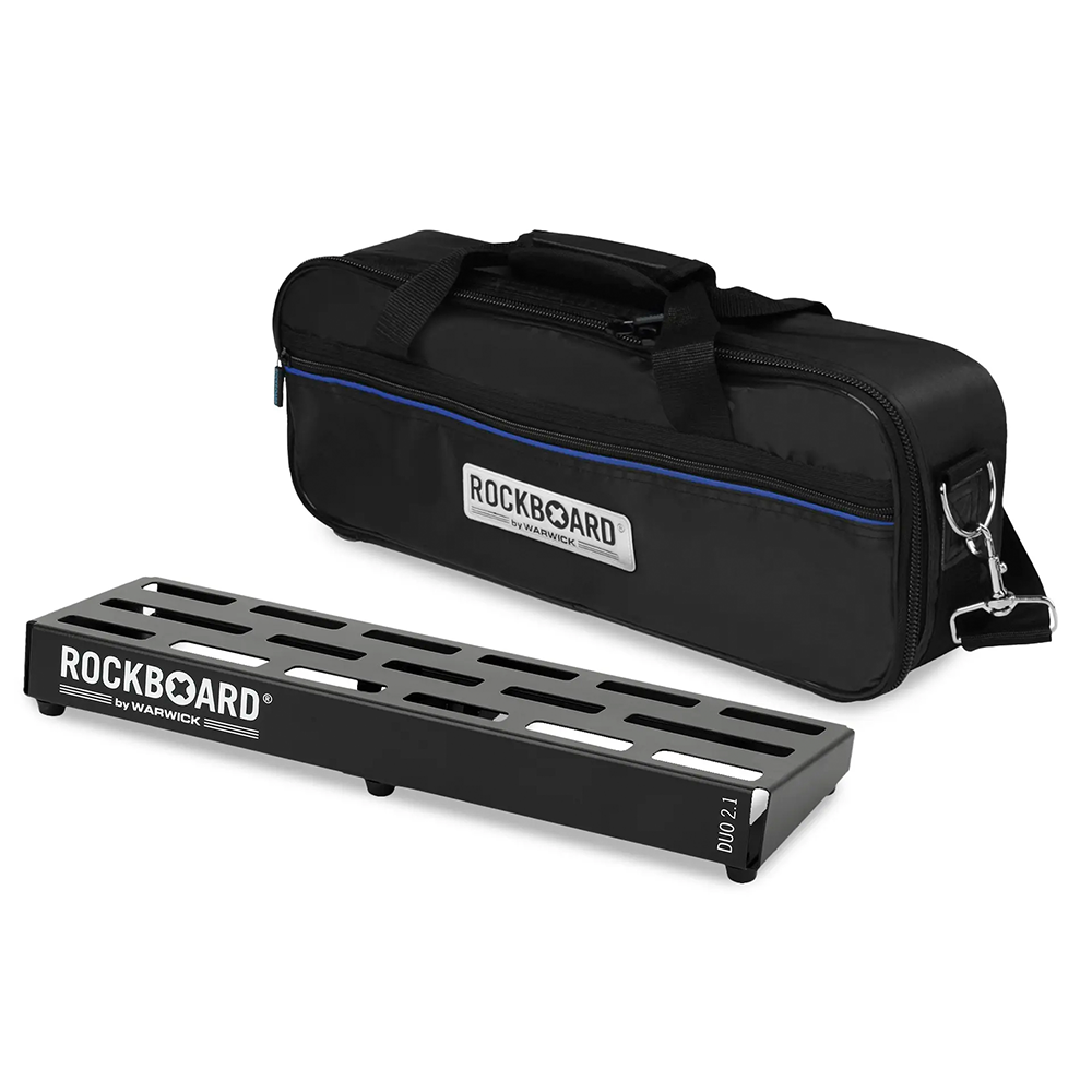 Rockboard by Warwick Pedalboard Duo 2.1 with Gig Bag