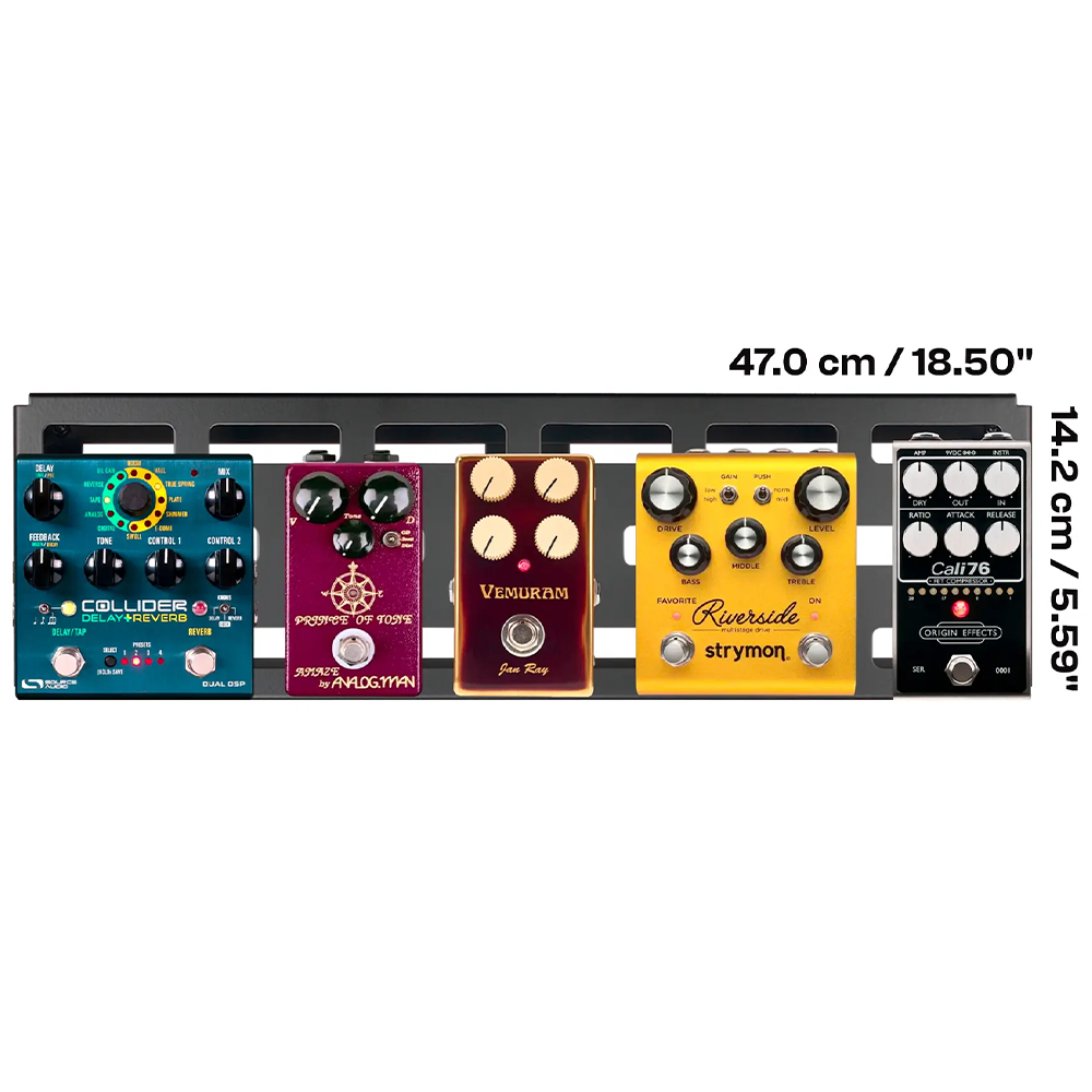 Rockboard by Warwick Pedalboard Duo 2.1 with Gig Bag