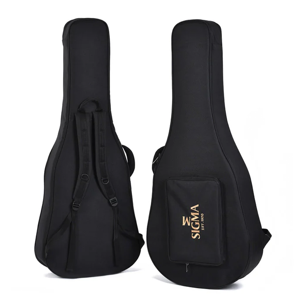 Sigma SGMC-41E-SB Limited Edition Grand OM Acoustic Electric Guitar with Bag (Sunburst)