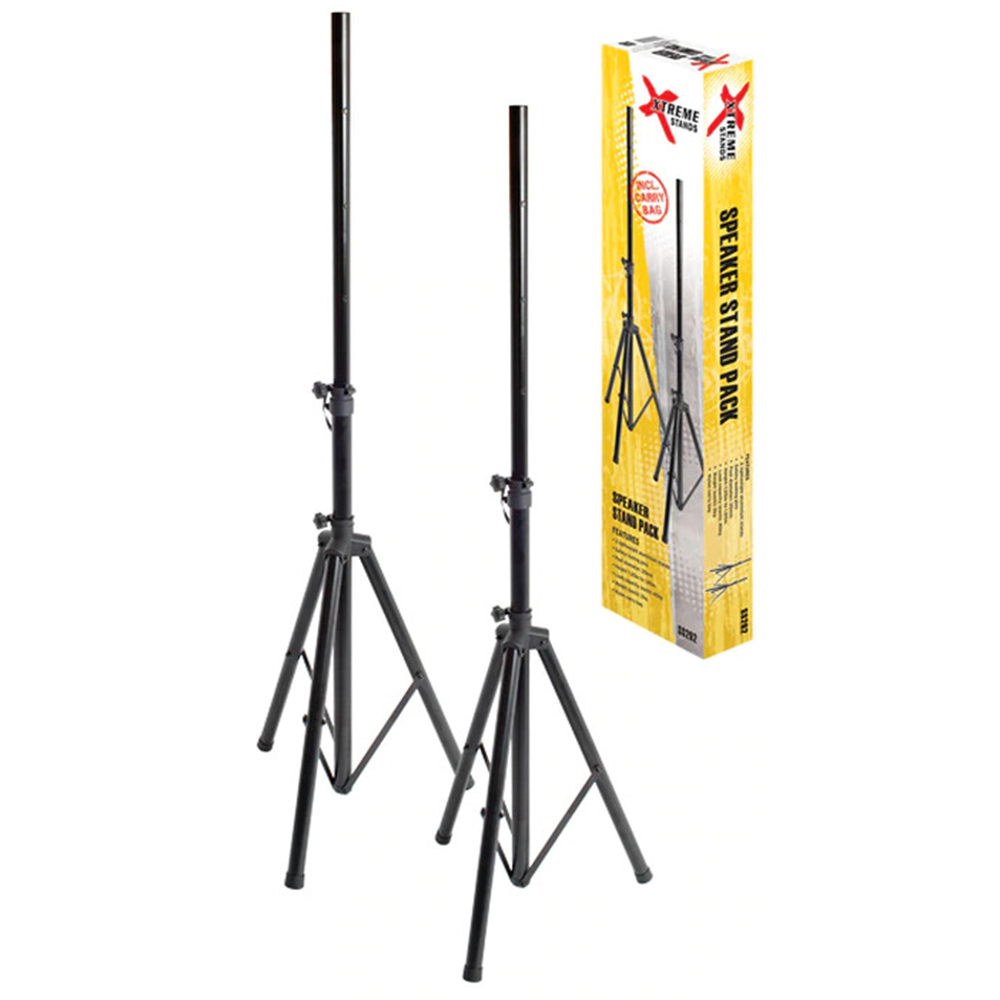 Xtreme Heavy Duty Speaker Stands Pair with Bag
