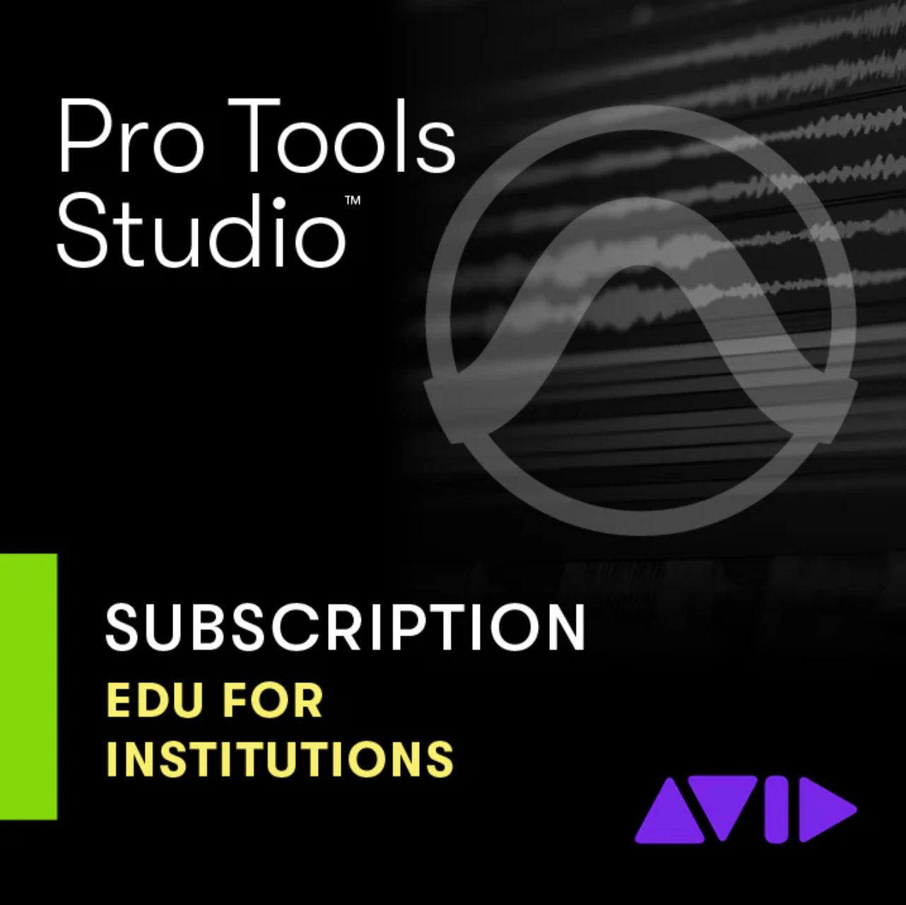 AVID Pro Tools Studio 1-Year Subscription for Education