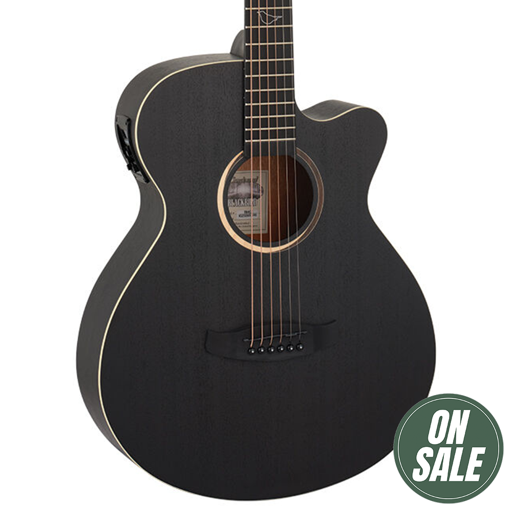Tanglewood Blackbird Superfolk Acoustic Electric Guitar (Mahogany)