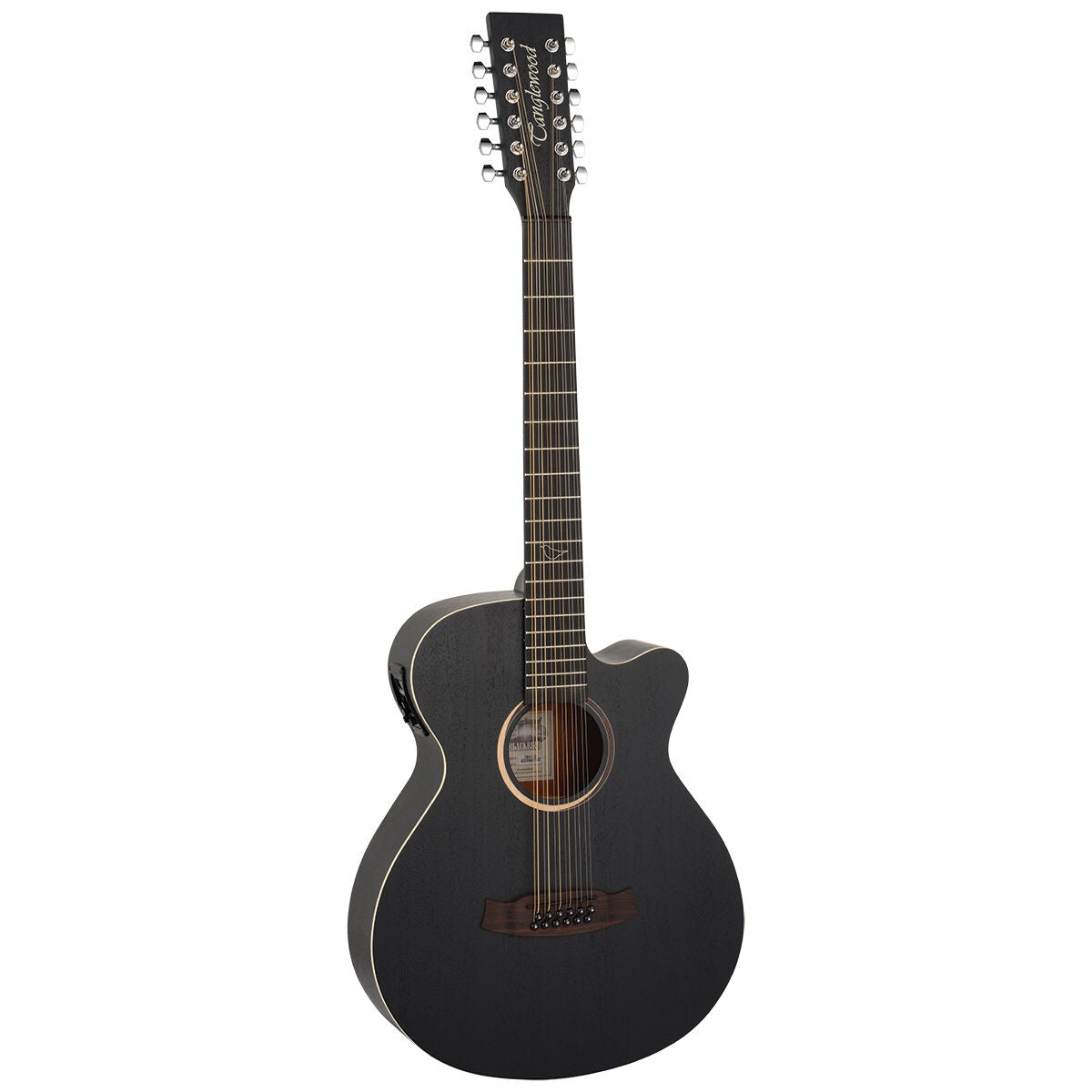 Tanglewood Blackbird Superfolk 12-String Acoustic Electric Guitar (Mahogany)