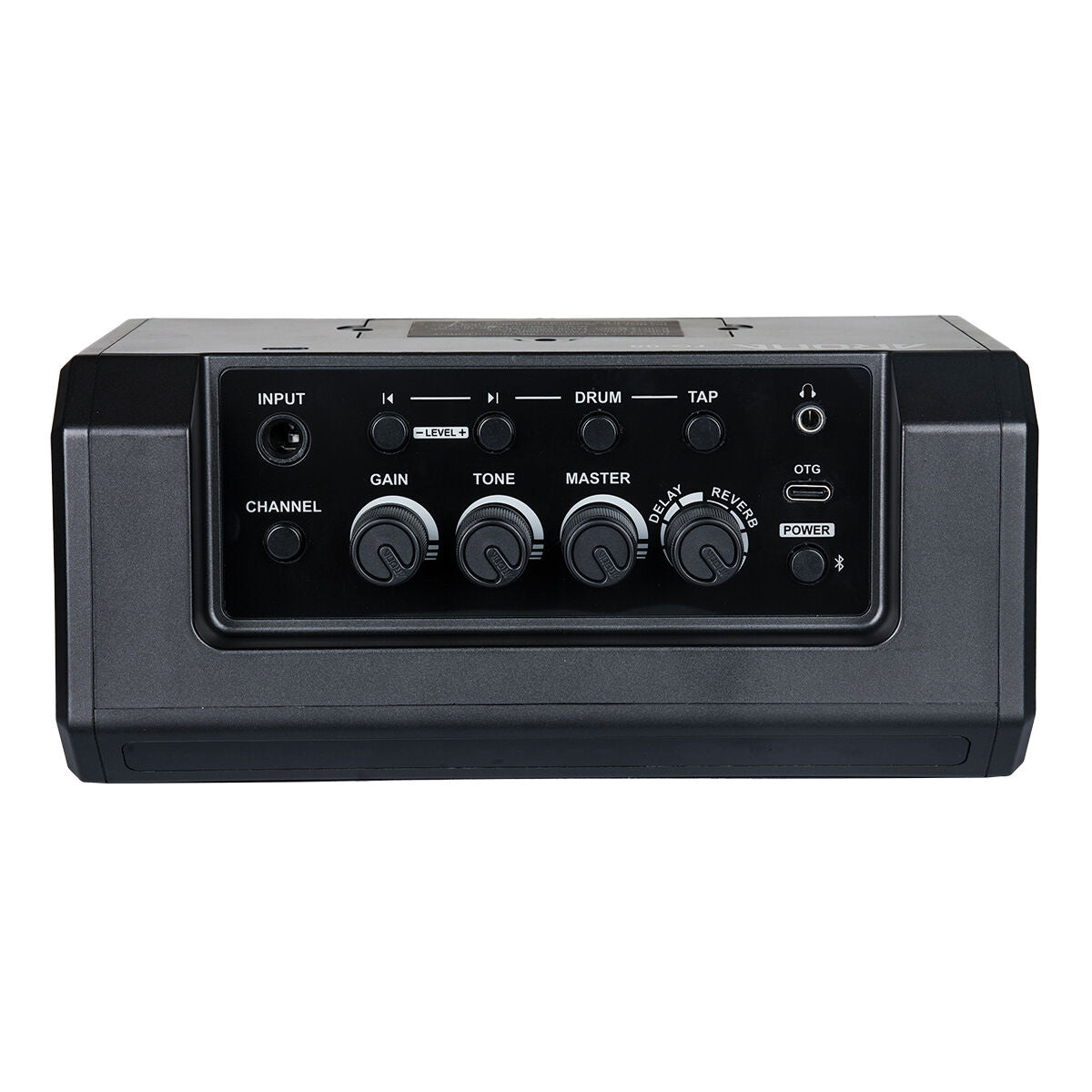 Aroma 10-Watt Battery Powered Electric Guitar Amplifier with Drum Machine