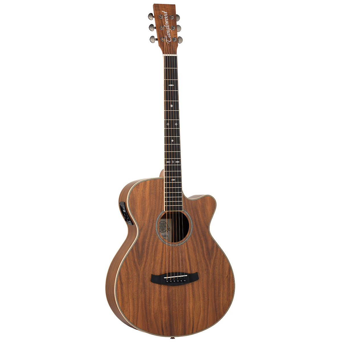 Tanglewood Reunion Pro Super Folk Acoustic Electric Guitar (Koa)