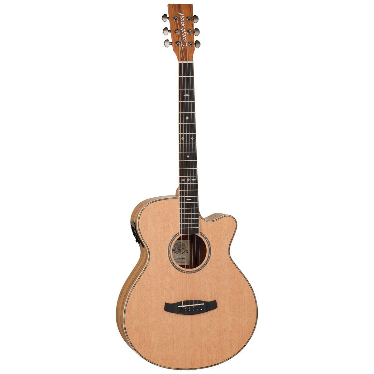 Tanglewood Reunion Pro Superfolk Acoustic Electric Guitar (Australian Red Cedar / Blackwood)