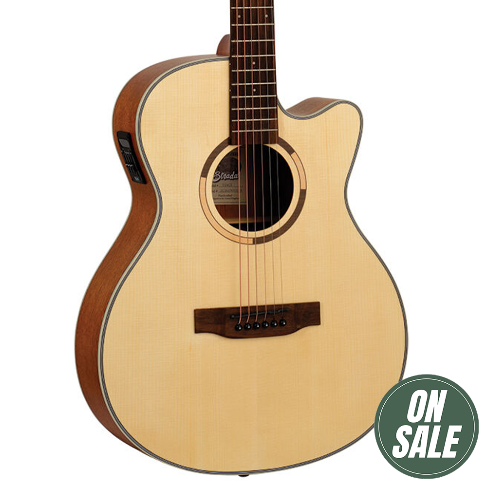 Tanglewood Strada Superfolk Acoustic Electric Guitar (Spruce/Mahogany)