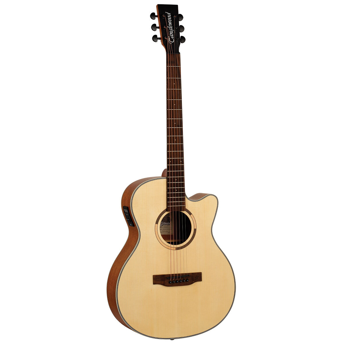 Tanglewood Strada Superfolk Acoustic Electric Guitar (Spruce/Mahogany)