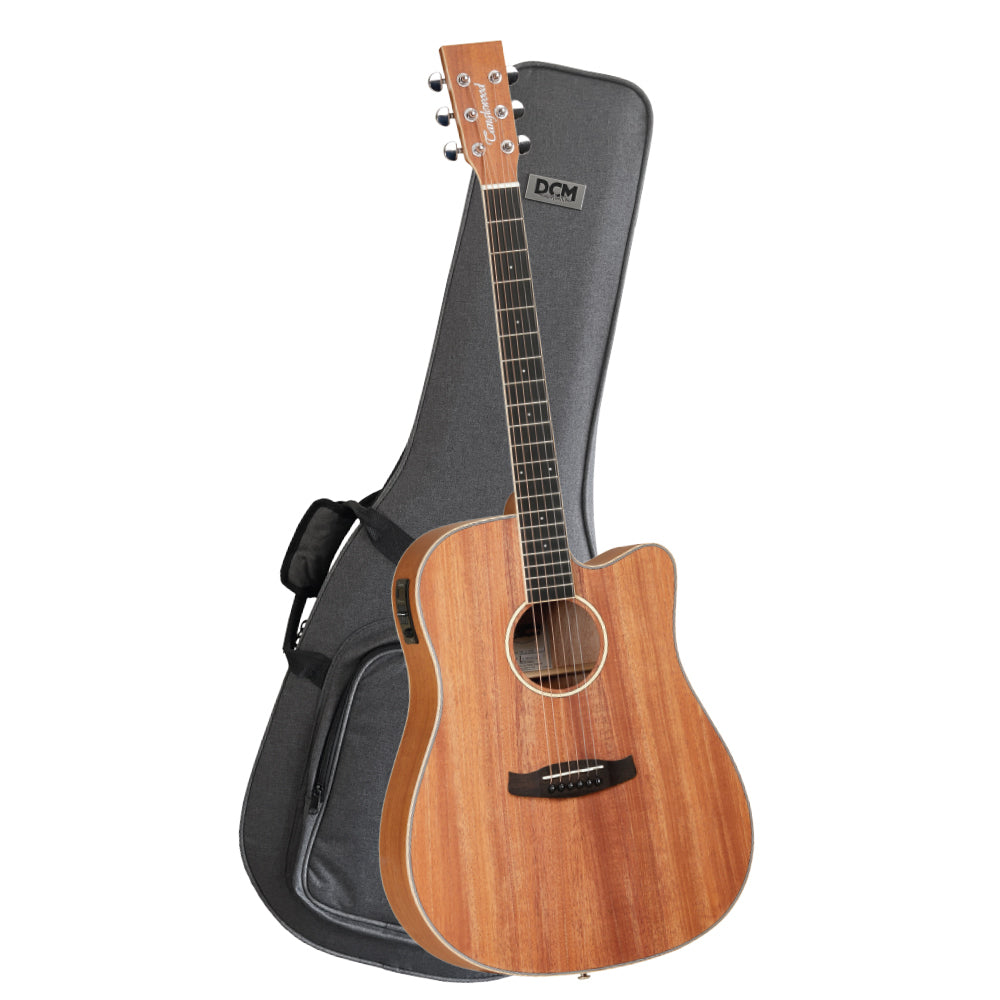 Tanglewood Union Series Dreadnought Acoustic Electric Guitar with Case